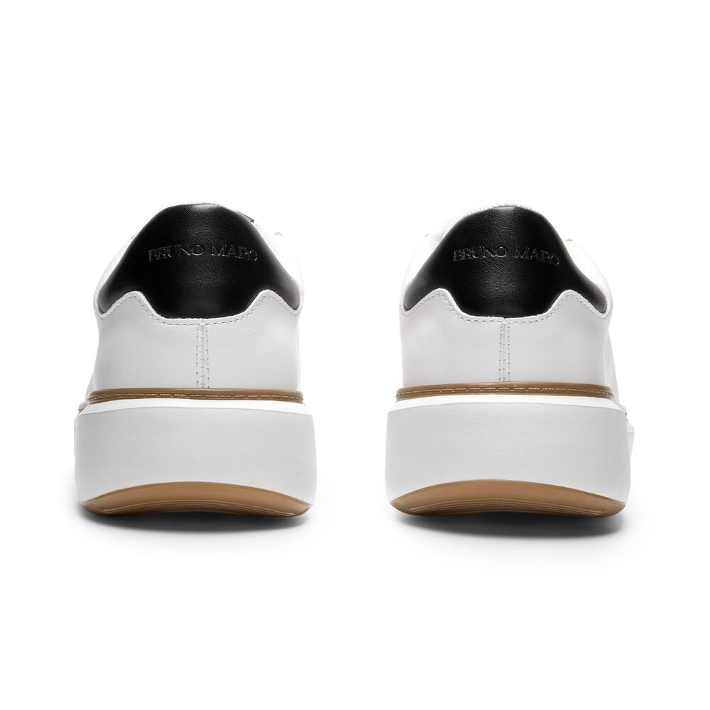 BRUNO MARC MEN'S CASUAL DRESS FASHION SNEAKERS SHOES,SIZE 10.5,WHITE - Picture 5 of 5